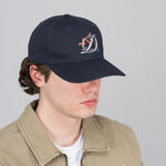 D Snake Full Fit Cap Midnight Blue