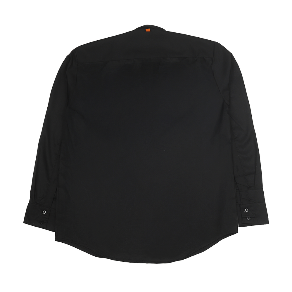 DISTRESSED DECONSTRUCTED SHIRT BLACK