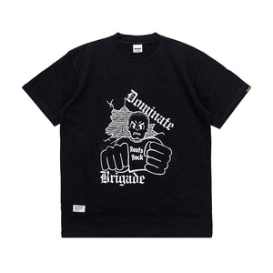 THE LINE TEE BLACK