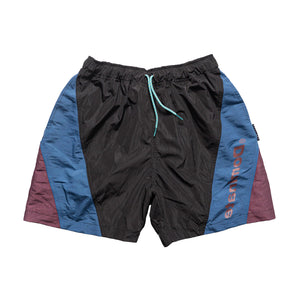 PYRAMID 24 SHORTS BLACK & PURPLE