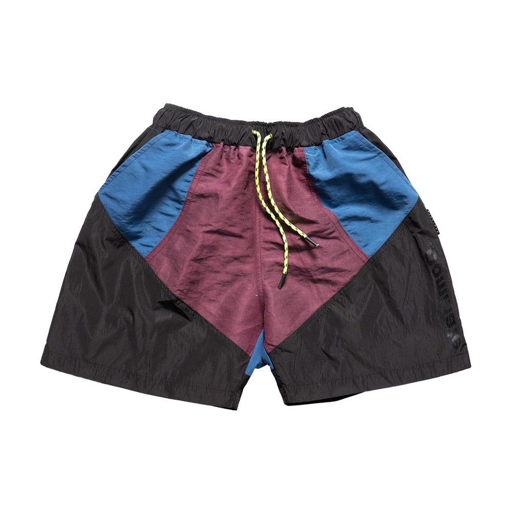 MULTI 24 SHORTS BLACK & PURPLE