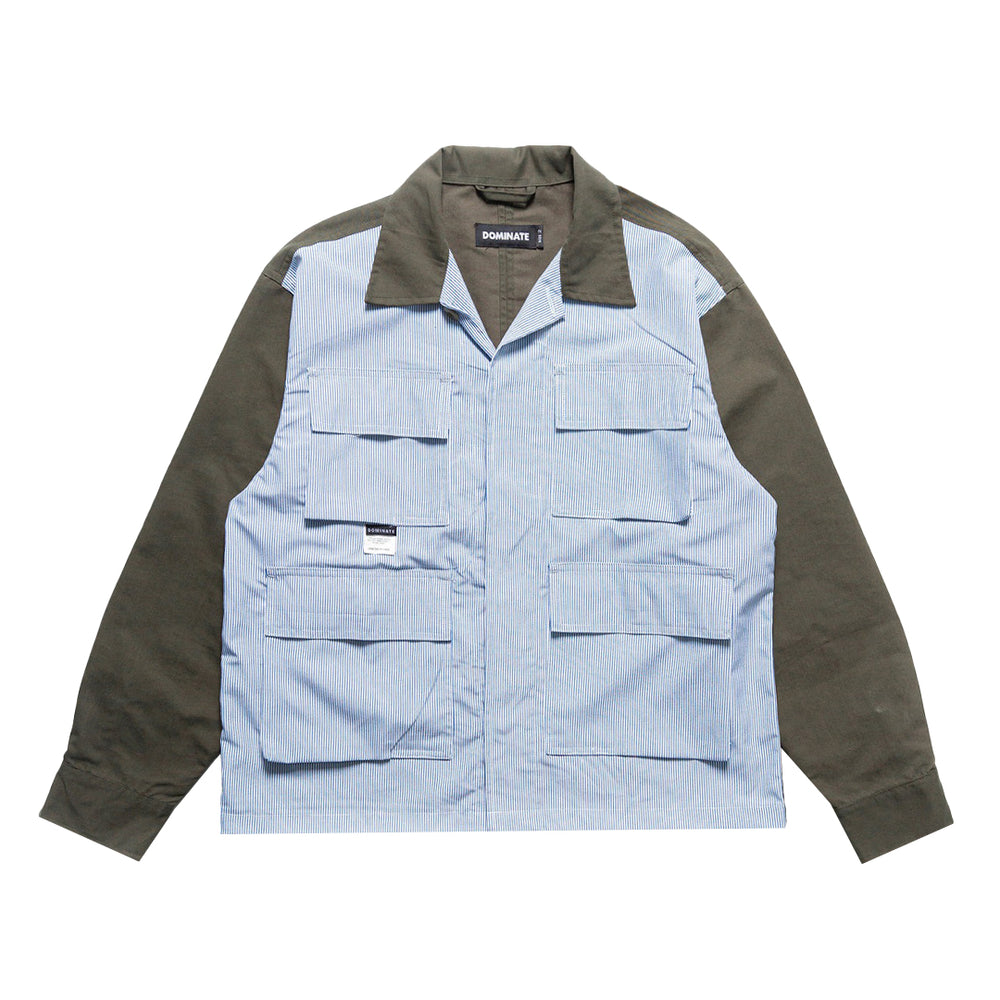 HICKORY BDU JACKET OLIVE/STRIPE