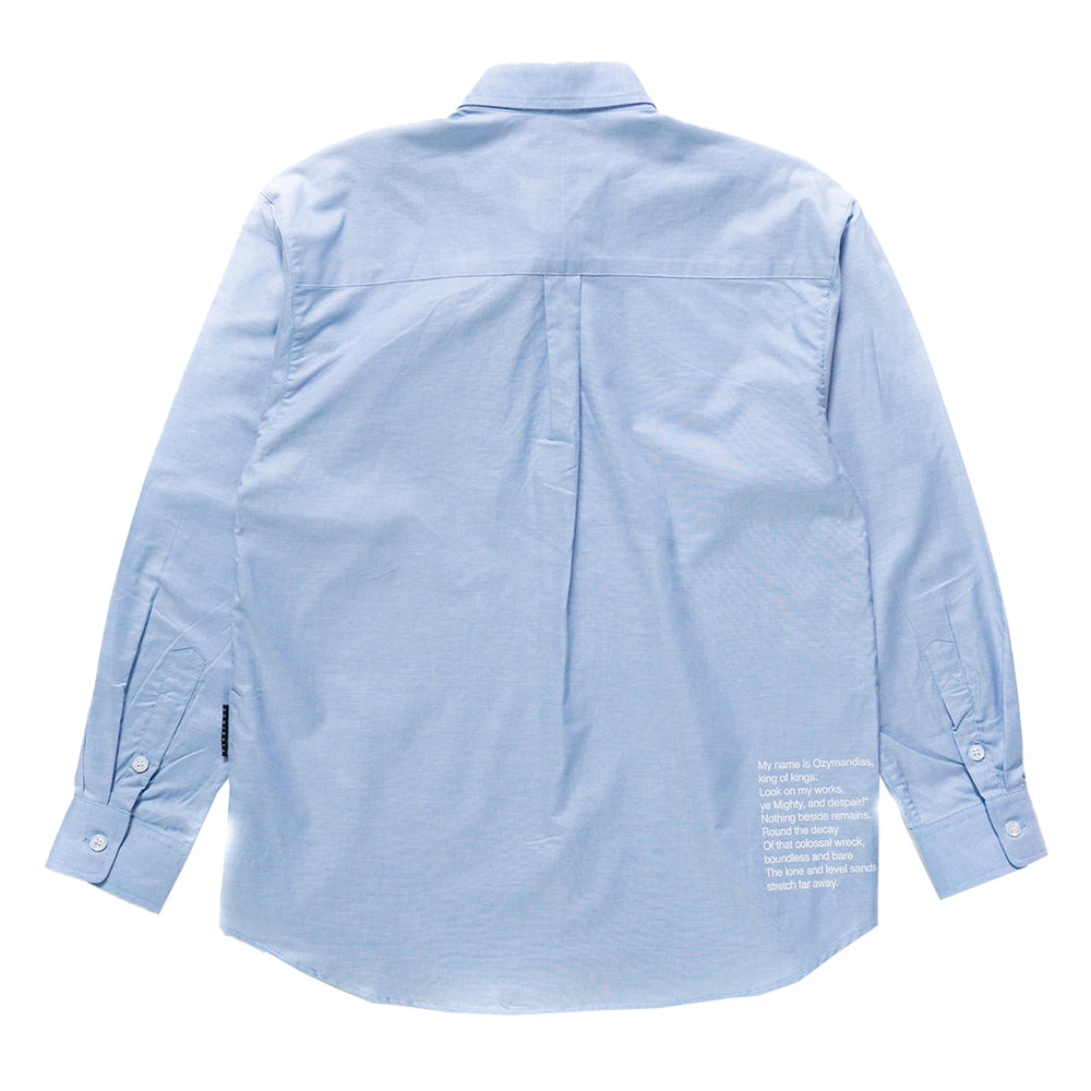 OZYMANDIAS OXFORD SHIRT BLUE