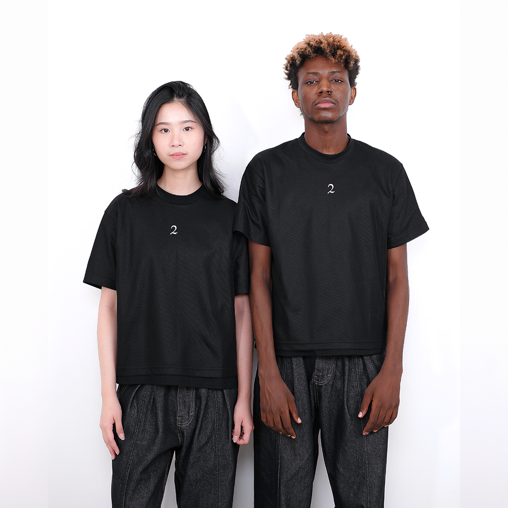 Double Layered Mesh Tee