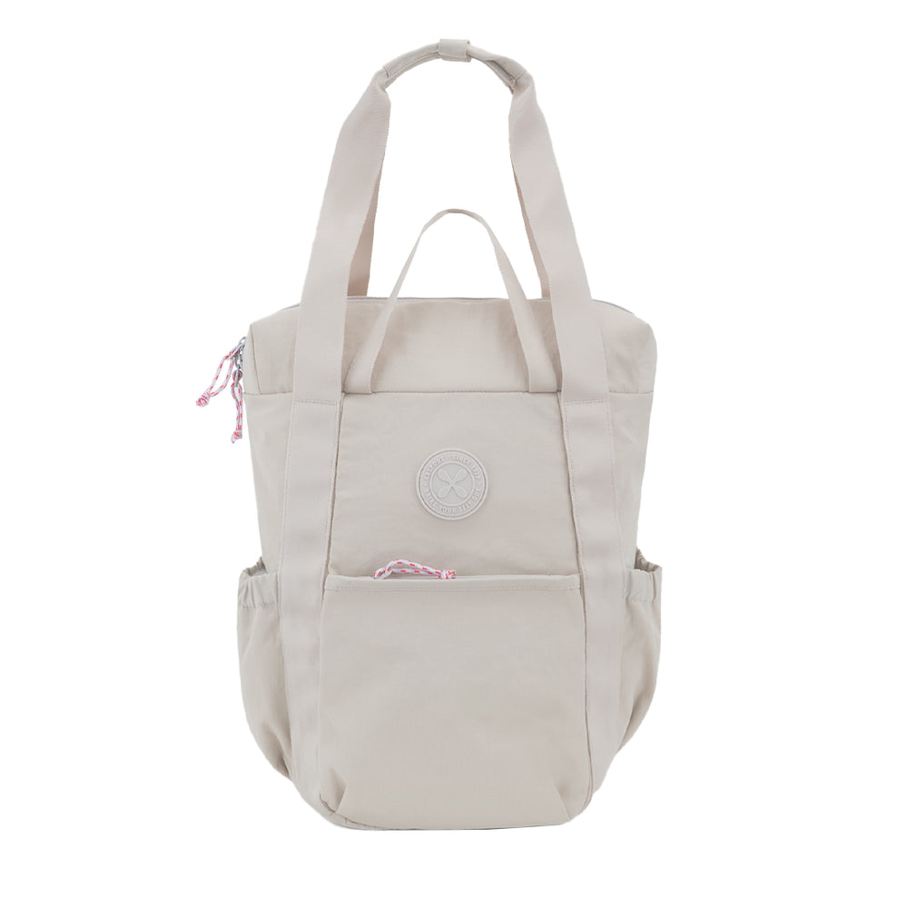 DAILY HUSTLE LAPTOP TOTEPACK BEIGE