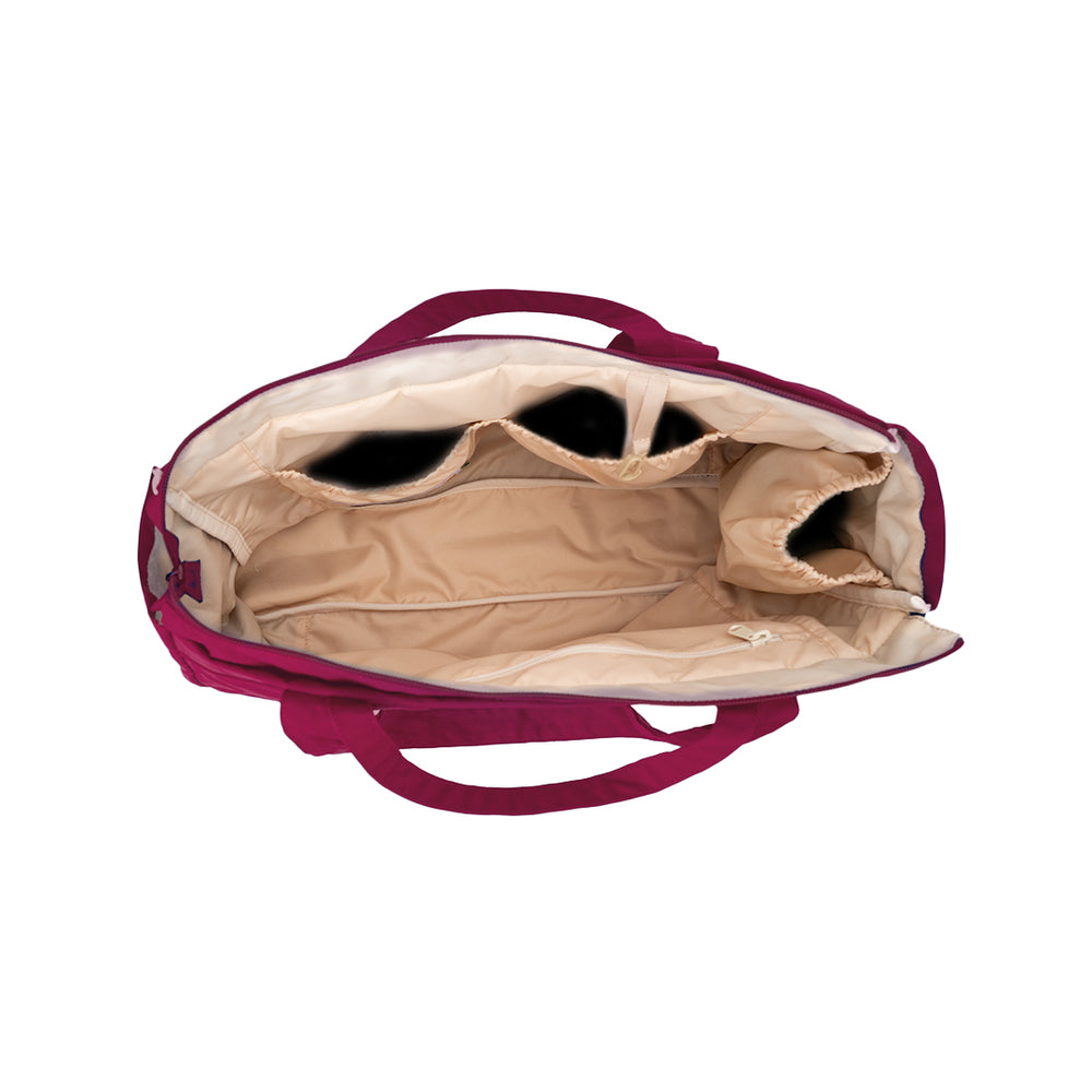 
            
                Load image into Gallery viewer, FLOW AND GO 102 TOTE BAG MAROON
            
        