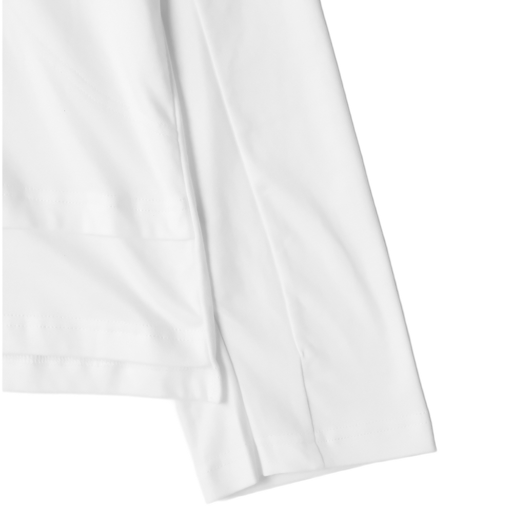 BOXY DAILY TEE JAPANESE FLUX LONGSLEEVE WHITE