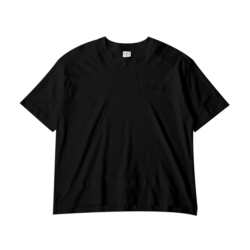BOXY DAILY TEE JAPANESE FLUX SHORTSLEEVE BLACK