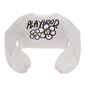 OHH-DAISY SHRUG CARIDGAN CREME