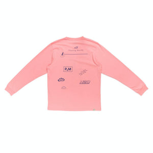 KKLUB LS TEE SUGAR CORAL