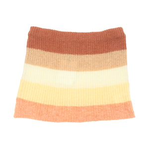 MOHAIR MINI SKIRT SOFT SUNSET