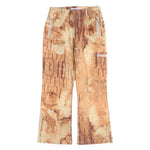 FLARED UTILITY PANT RUST