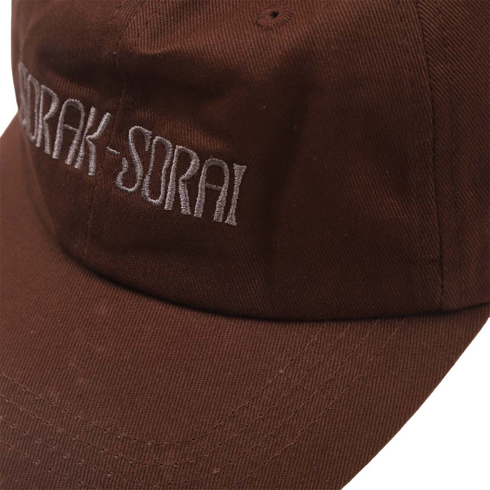 SORAK-SORAI 'CHEERS' BASEBALL HAT BROWN/BROWN