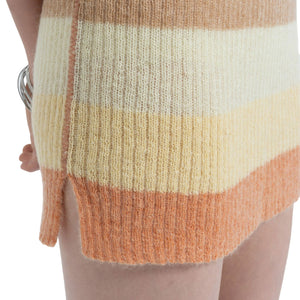 MOHAIR MINI SKIRT SOFT SUNSET