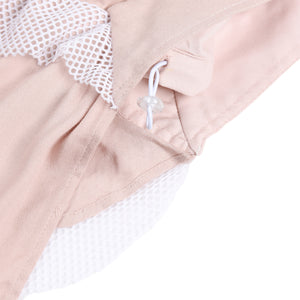 BOXY ASSYM TOP NUDE