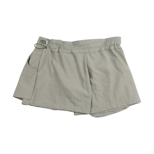 SIDE PLEATED SKORT GREEN