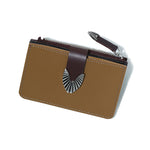 Leather Wallet Small Camel