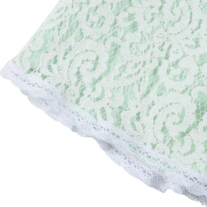 Esme Short White Mint