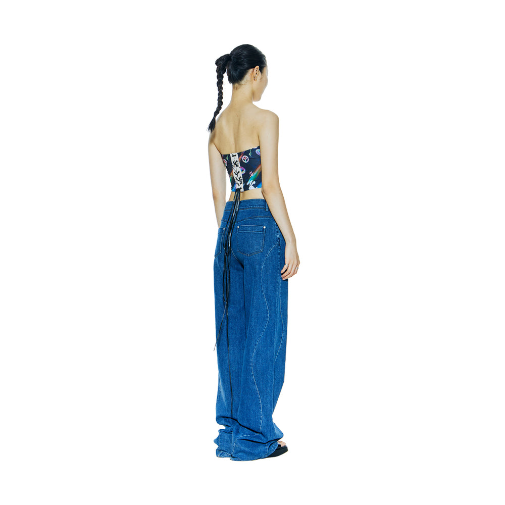 
            
                Load image into Gallery viewer, Print Tube Top Black
            
        