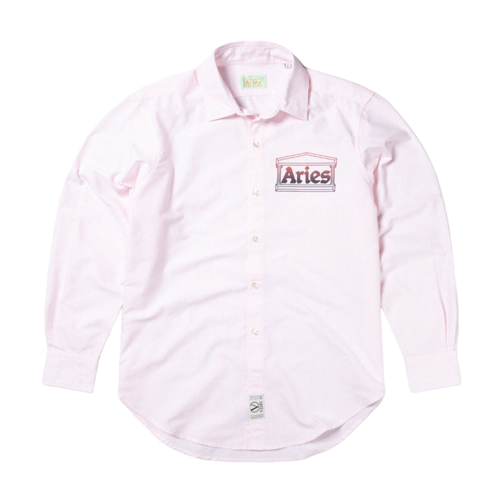 Oxford Stripe Shirt Pink