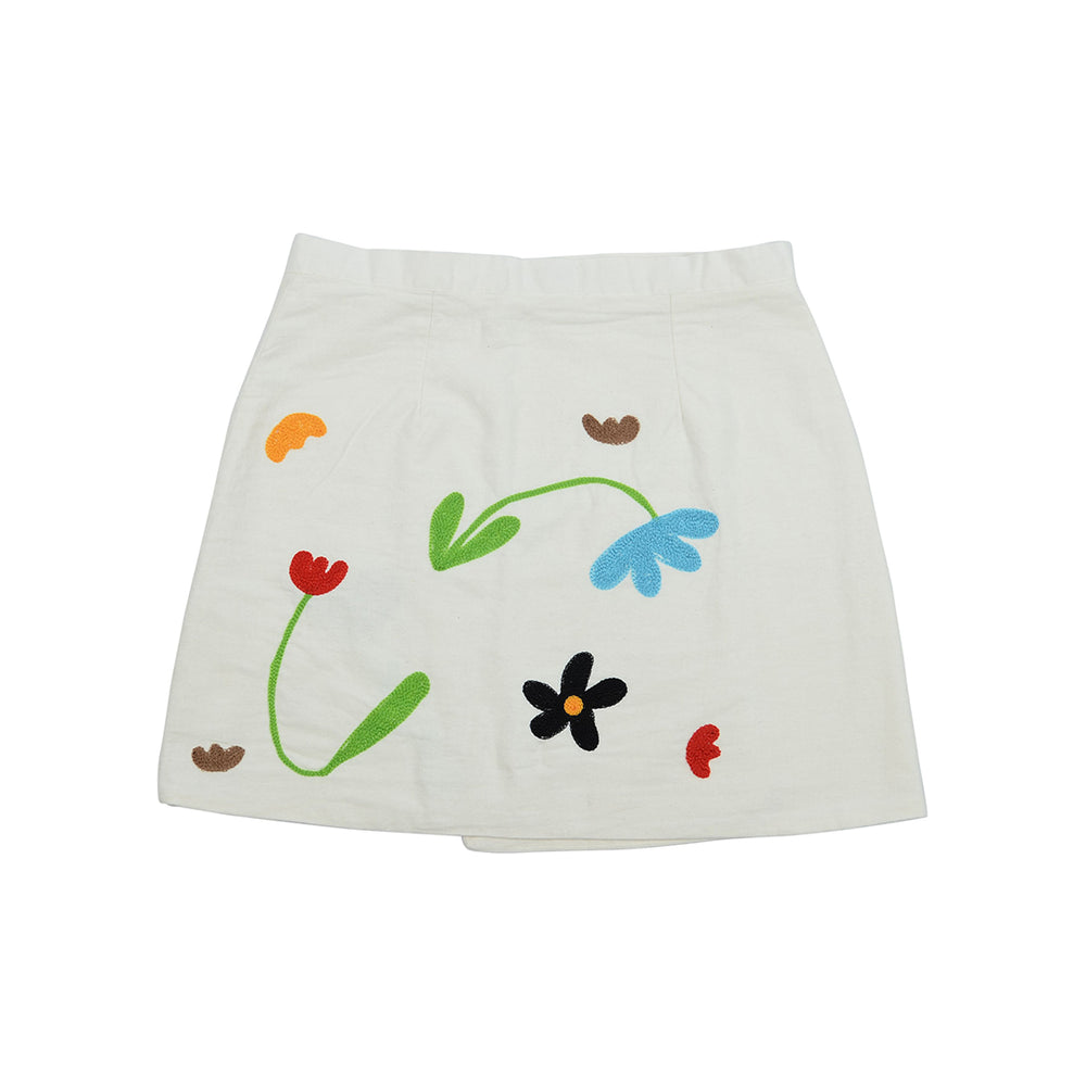 Garden skirt Broken white