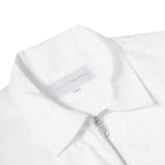 ZIP POTTERY SHIRT WHITE