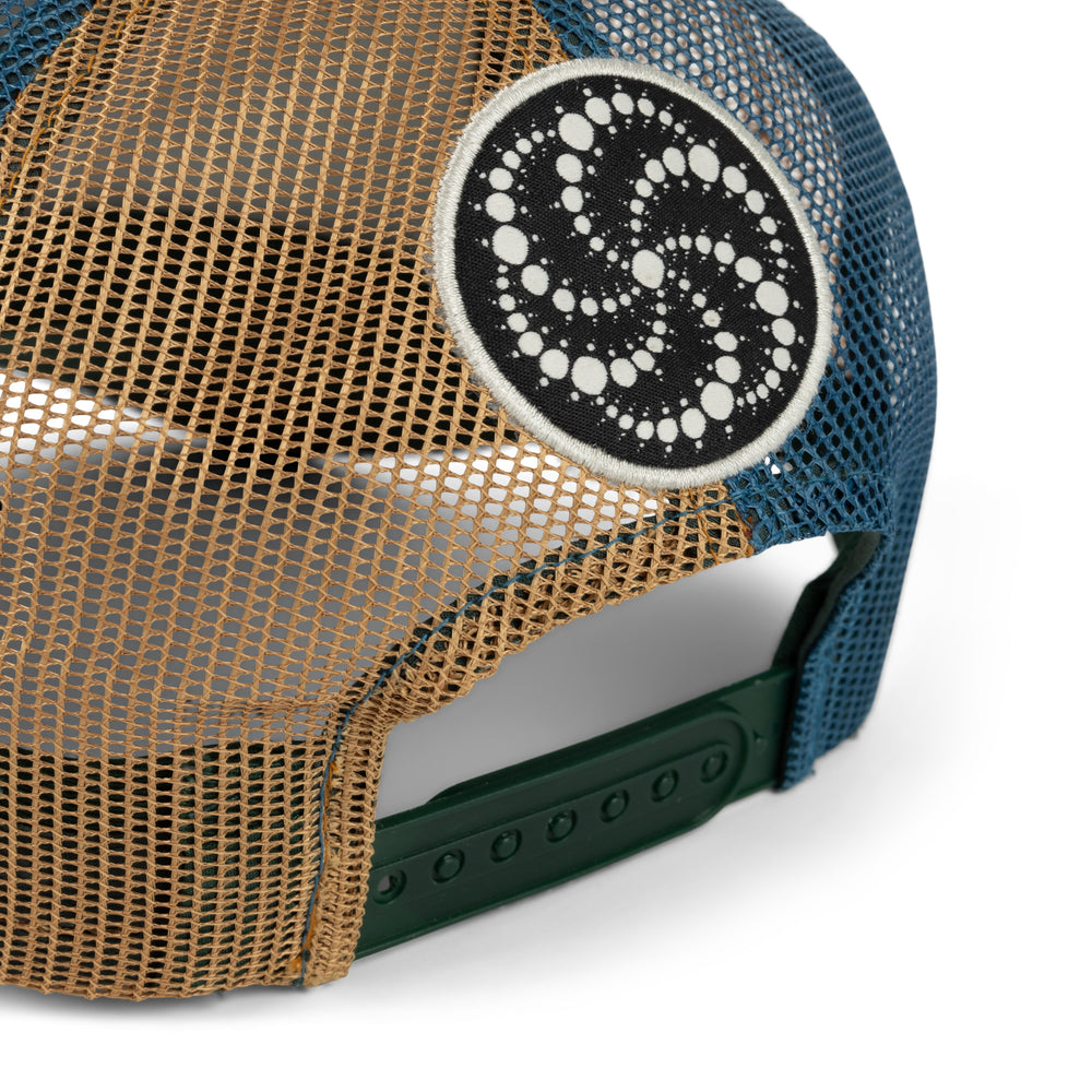 Cosmic Trucker Cap Green