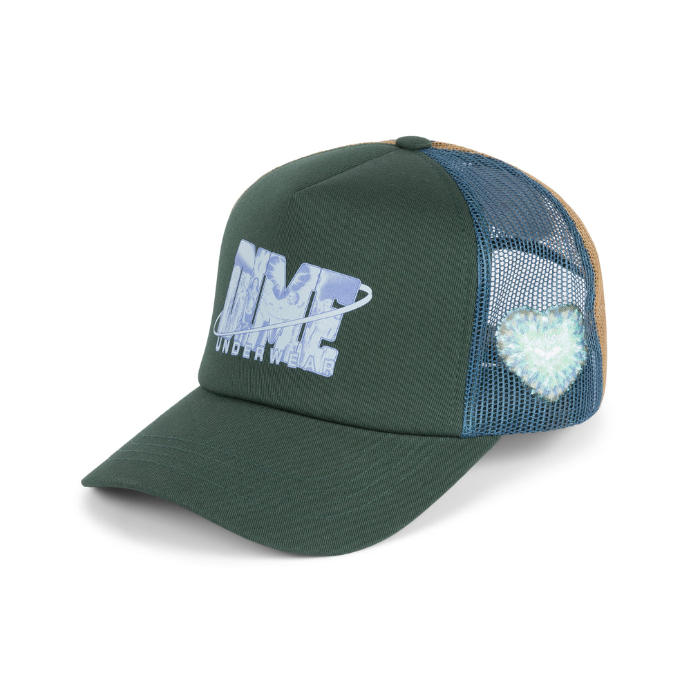 Cosmic Trucker Cap Green