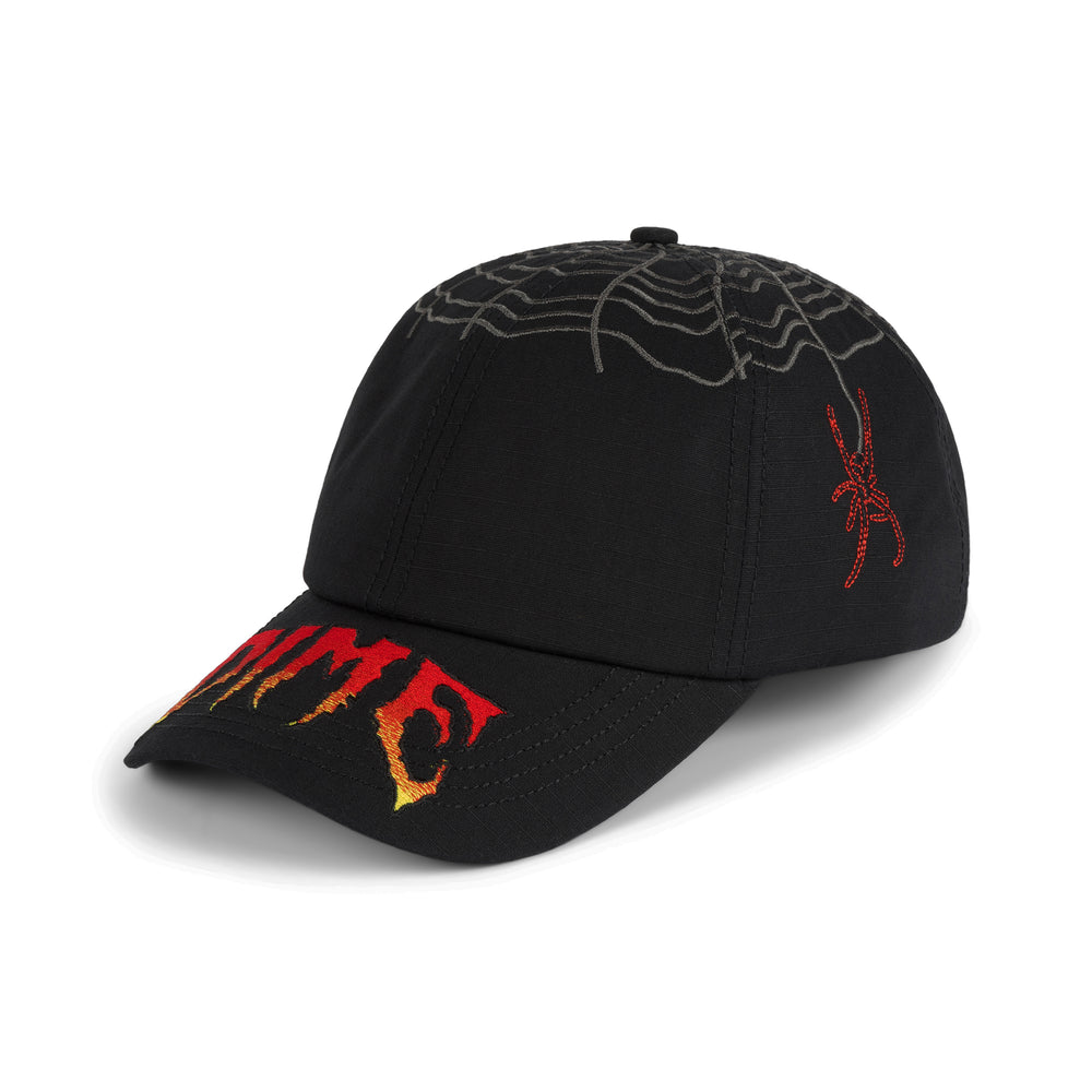 Spider Low Pro Cap Black Washed