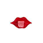Incense Holder Lip Pink Red
