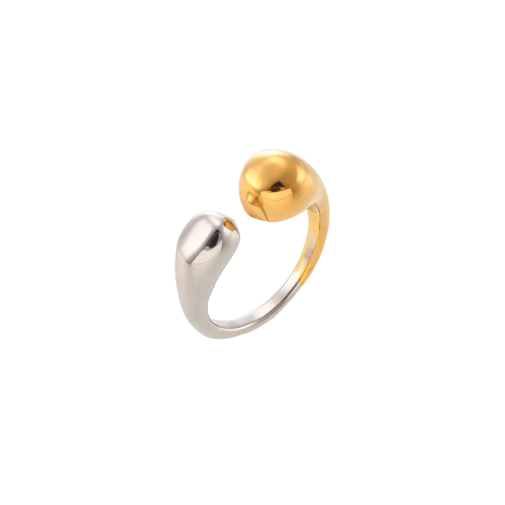 Luna Ring Gold Silver
