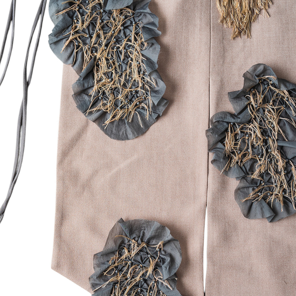 Rompi Seroja grey mix beige