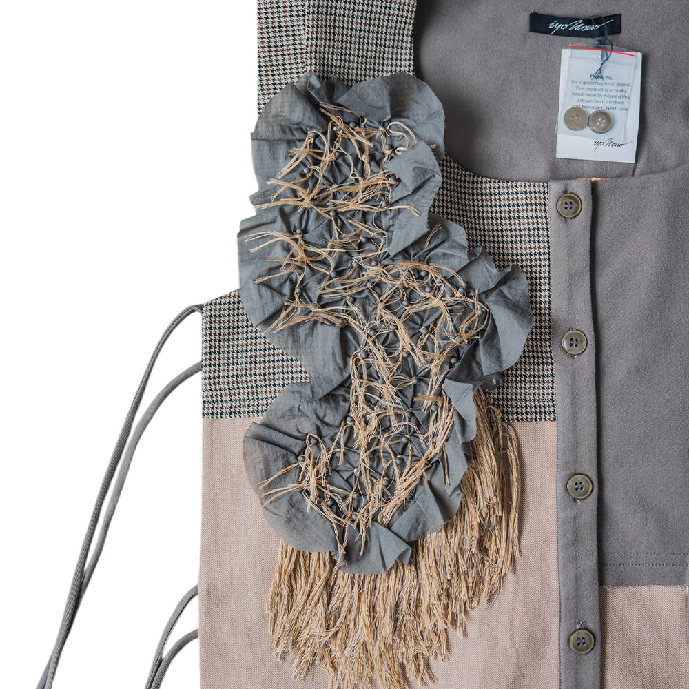 Rompi Seroja grey mix beige