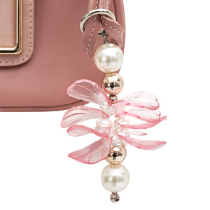 Floral Charm Barbie Pink