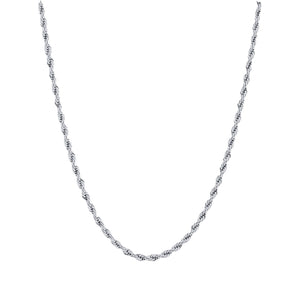 ROPE CHAIN SILVER