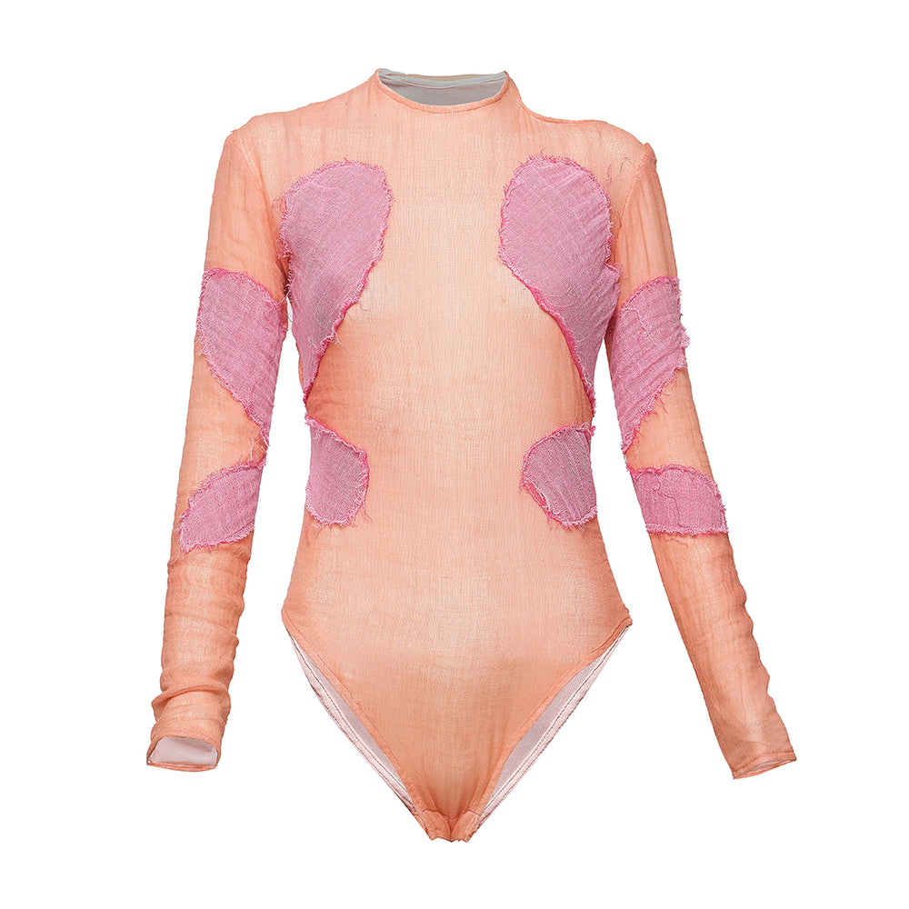 TULIP — Bodysuit Peach