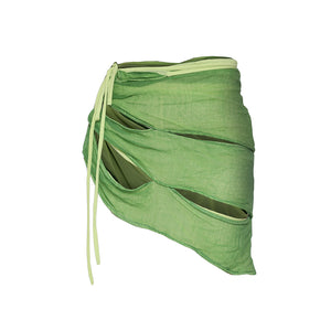 MONSTERA — Top / Skirt Forest Green