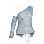 LAUTAN ONE SHOULDER TOP BABY BLUE