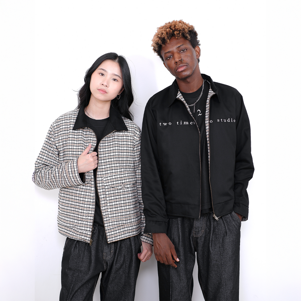 LIGHTWEIGHT REVERSIBLE WORK JACKET