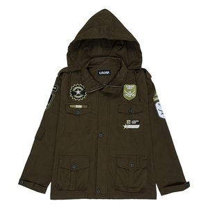 LOSINGGRIP PARKA JACKET GREEN ARMY