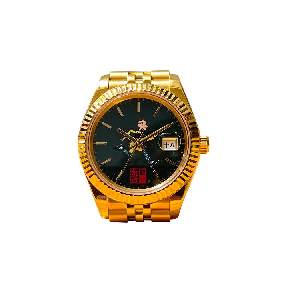 OMQ x ZHD Watch Gold