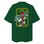 OMQ x ZHD Dragon Tee Green