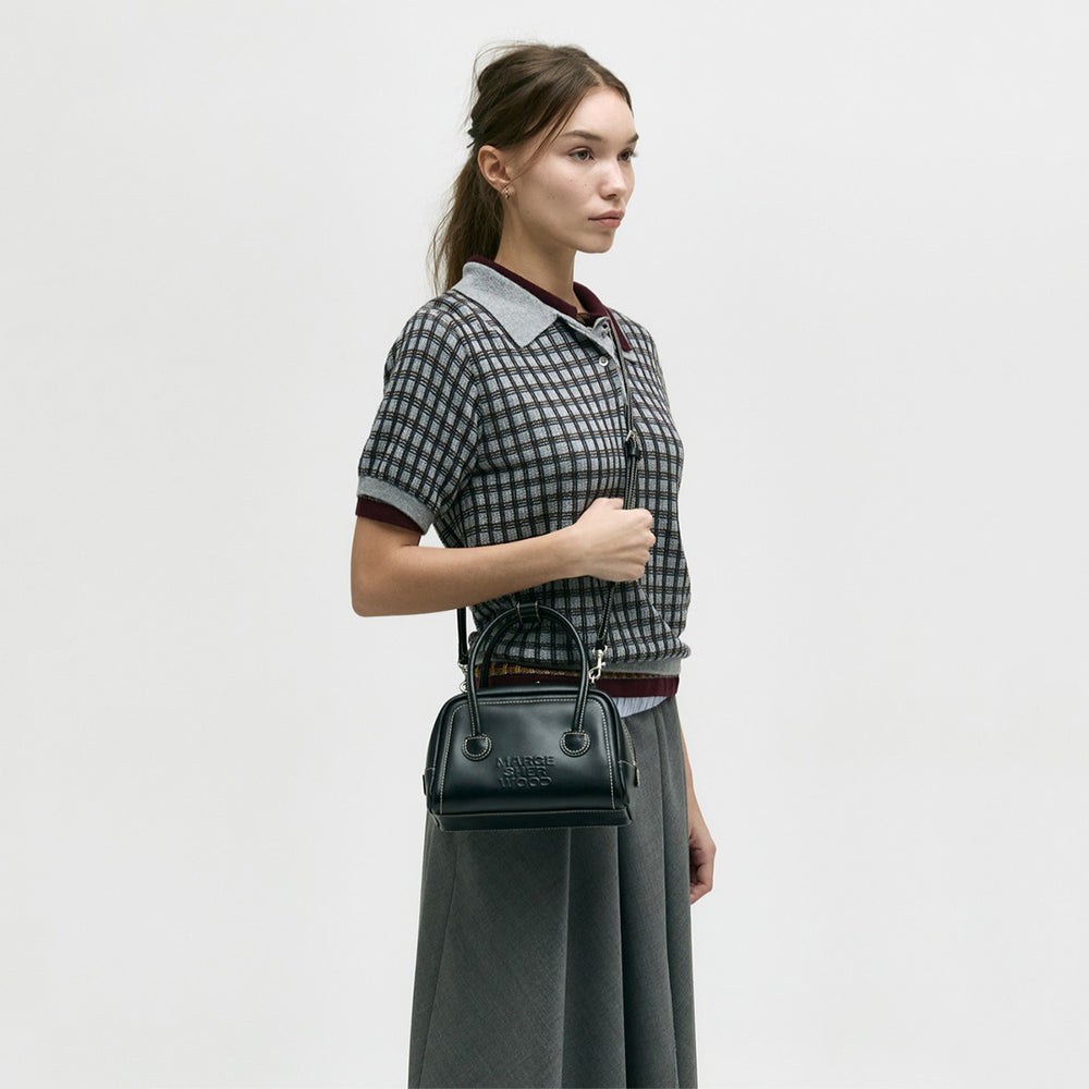 Soft Tote Mini Black Plain