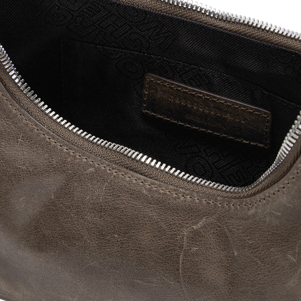 Hobo Shoulder Washed Brown Pull Up