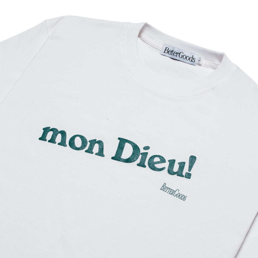 Mon Dieu Tee White