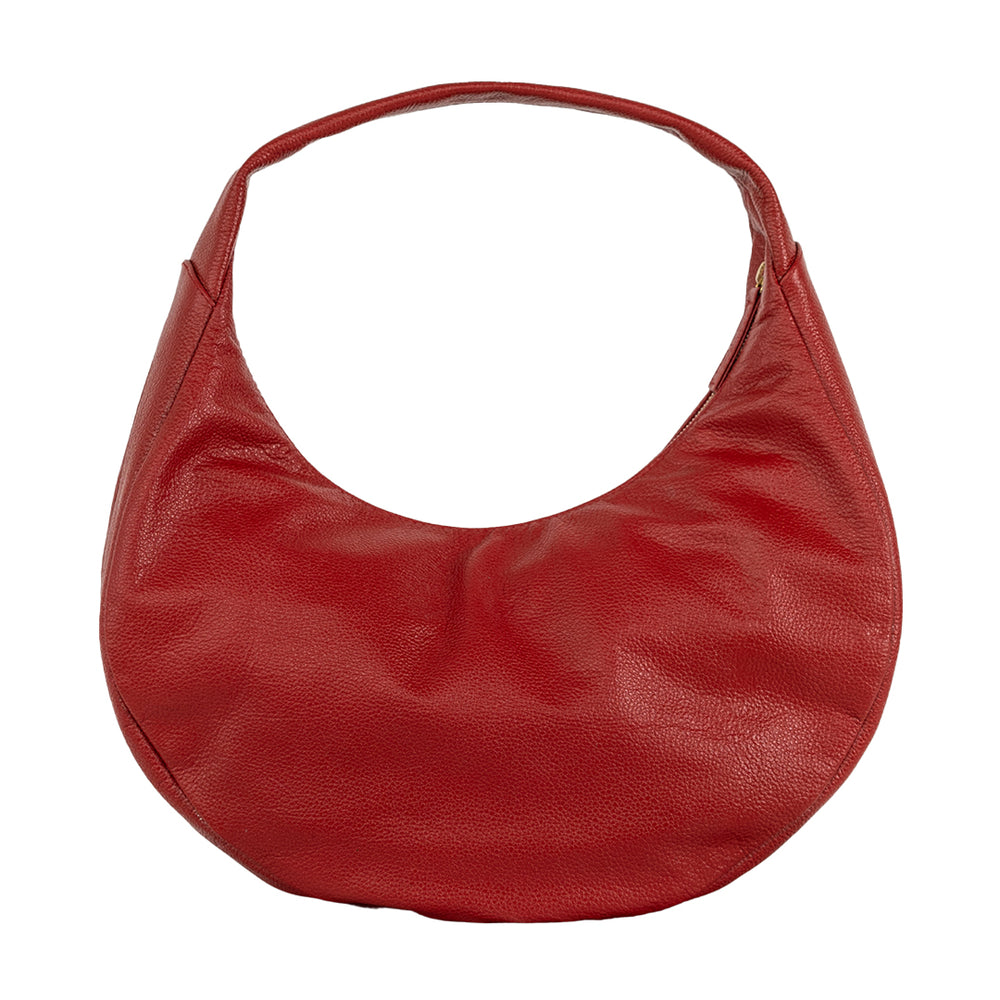 THE CIRCLE BAG MEDIUM RED