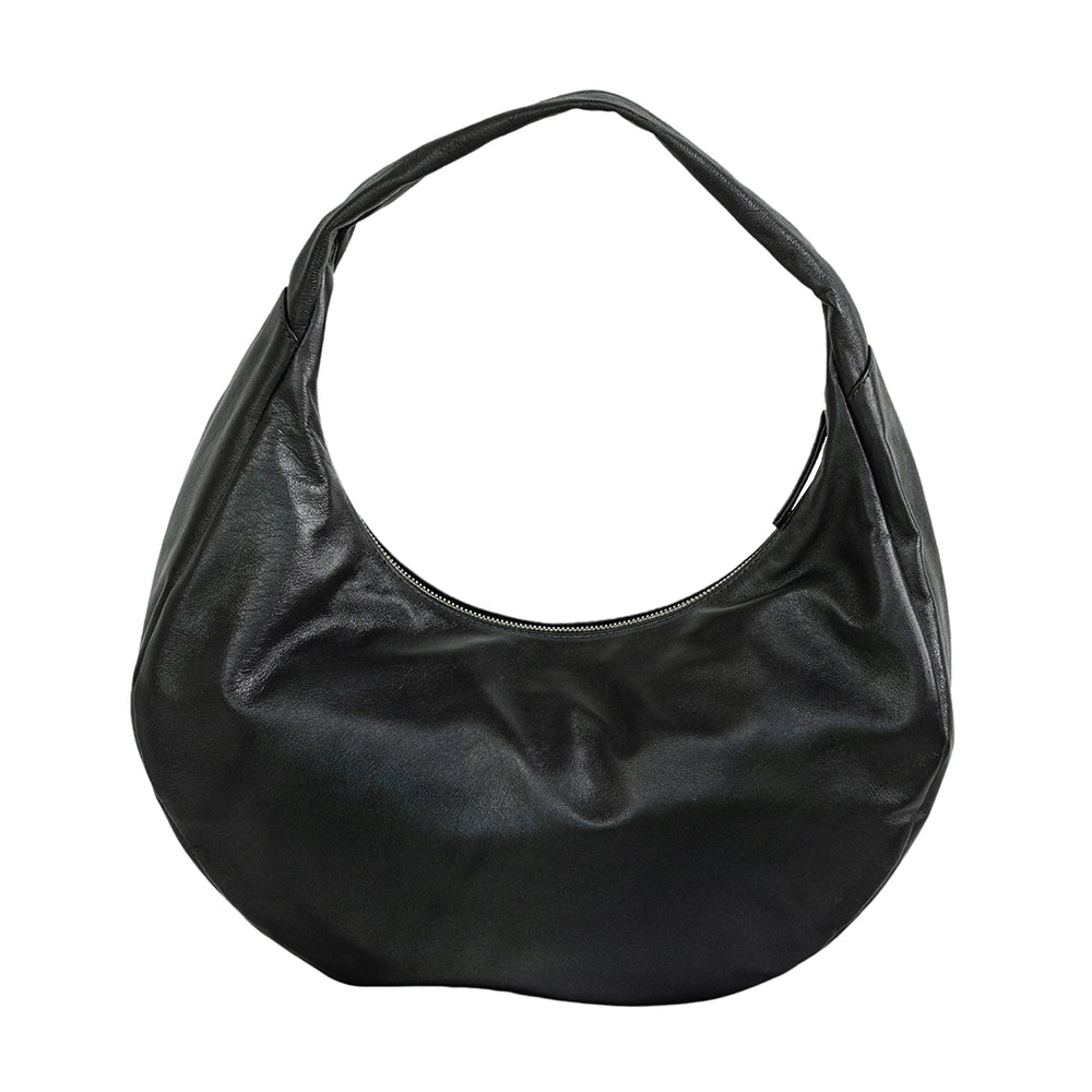 THE CIRCLE BAG MEDIUM CHARCOAL