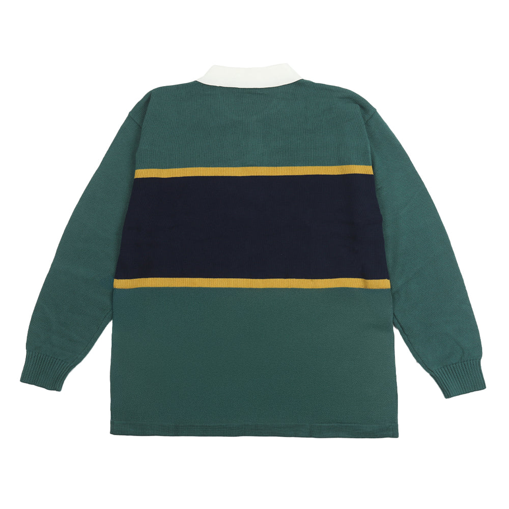 Rugby Polo Patina Green / Navy
