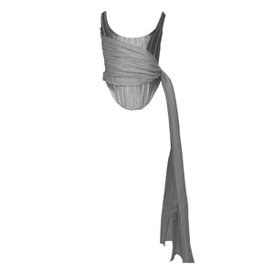 FW24 Serene Corset Silver