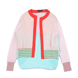 Just A Simple Cardi Pink Tex Tosca